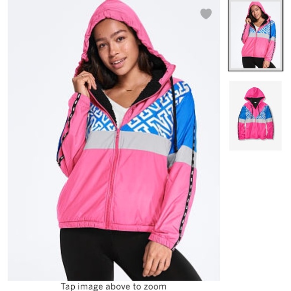 PINK Victoria's Secret Jackets & Blazers - Victoria’s Secret pink Sherpa anorak jacket